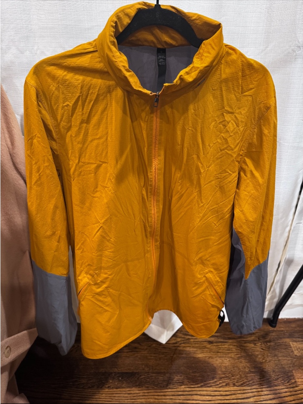 lululemon athletica Yellow and Gray Lightweight Jacket